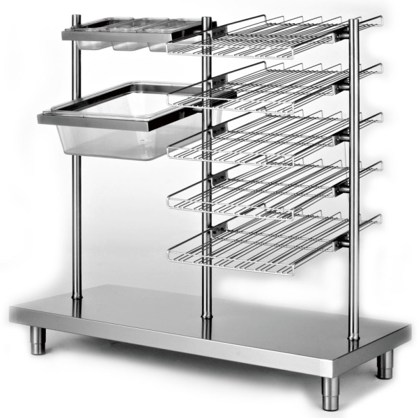 Image Element voor dienbladen, brood, bestek en glazen 0
