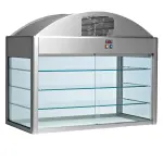 Image Onafhankelijke gekoelde vitrine met gordijn (met bodem) 0