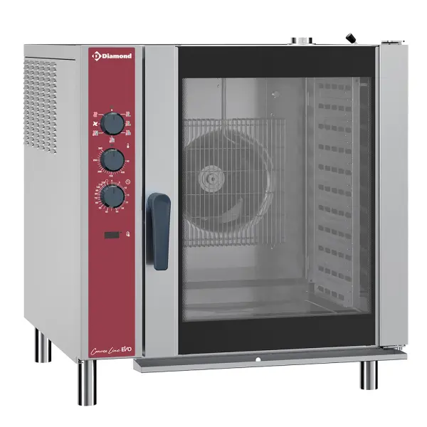 Image Elektrische convectie oven, 10x GN 1/1, automatische luchtbevochtiger 0