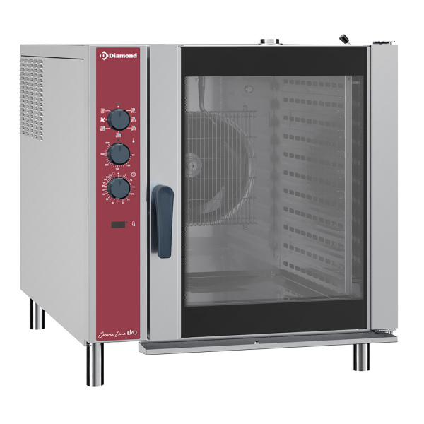 Image Elektrische convectie oven, 10x GN 2/1, automatische luchtbevochtiger 0