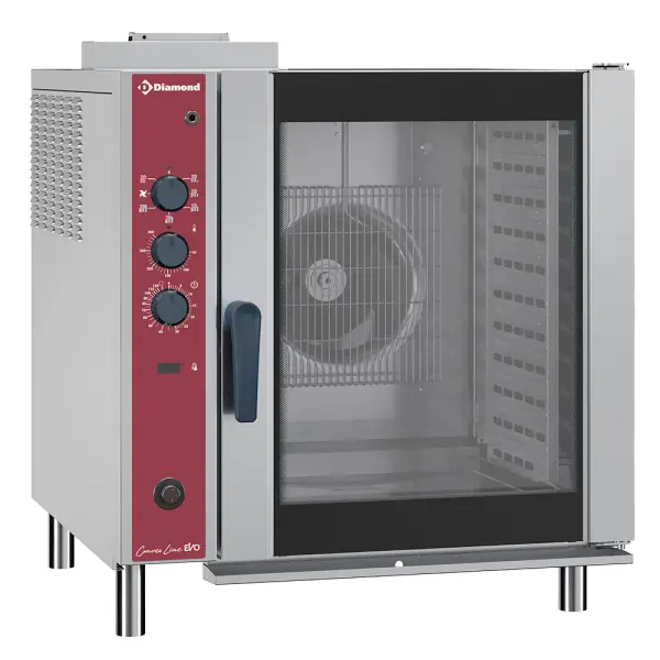 Image Convectie gasoven, 10x GN 1/1, automatische luchtbevochtiger 0