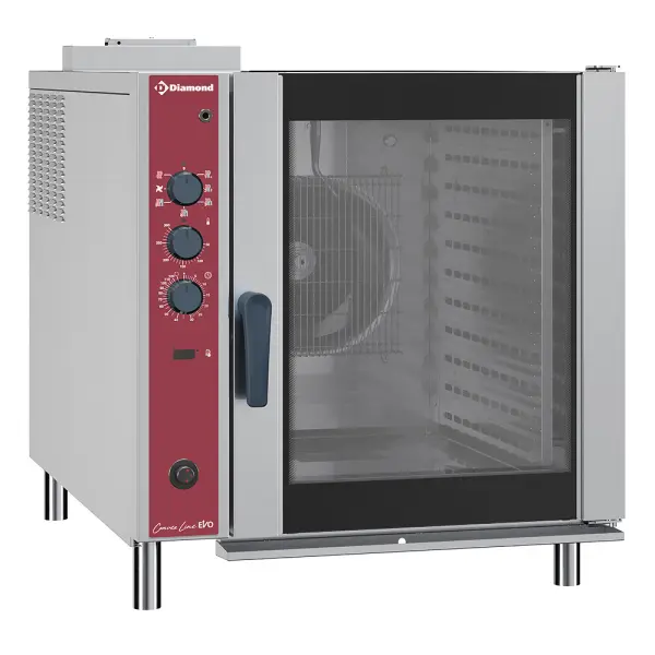 Image Convectie gasoven, 10x GN 2/1, automatische luchtbevochtiger 0