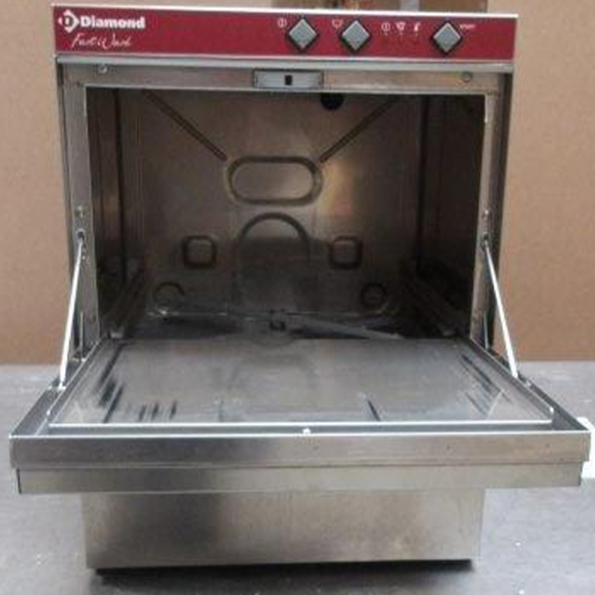 Image Glazenwasser en vaatwasser vierkante mand 450x450 mm + afvoerpomp 1