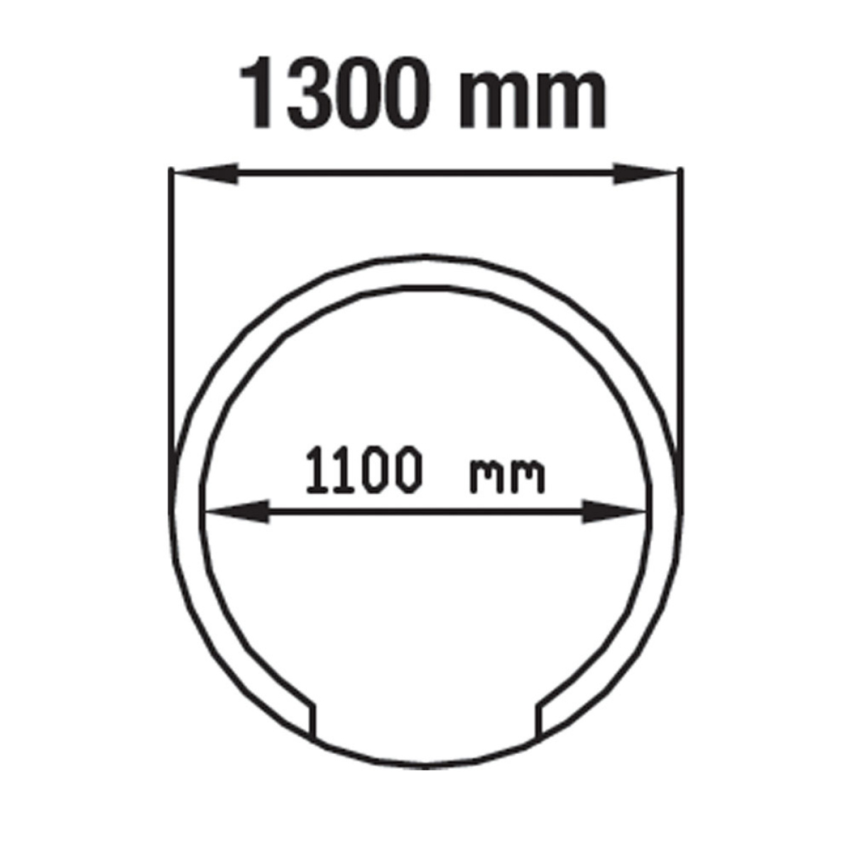 Image Traditionele pizzaoven op hout Ø 1100 mm - Gedemonteerd 1