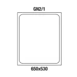 Image Gastoronom bak in inox h200mm - cap.58,4L. 1