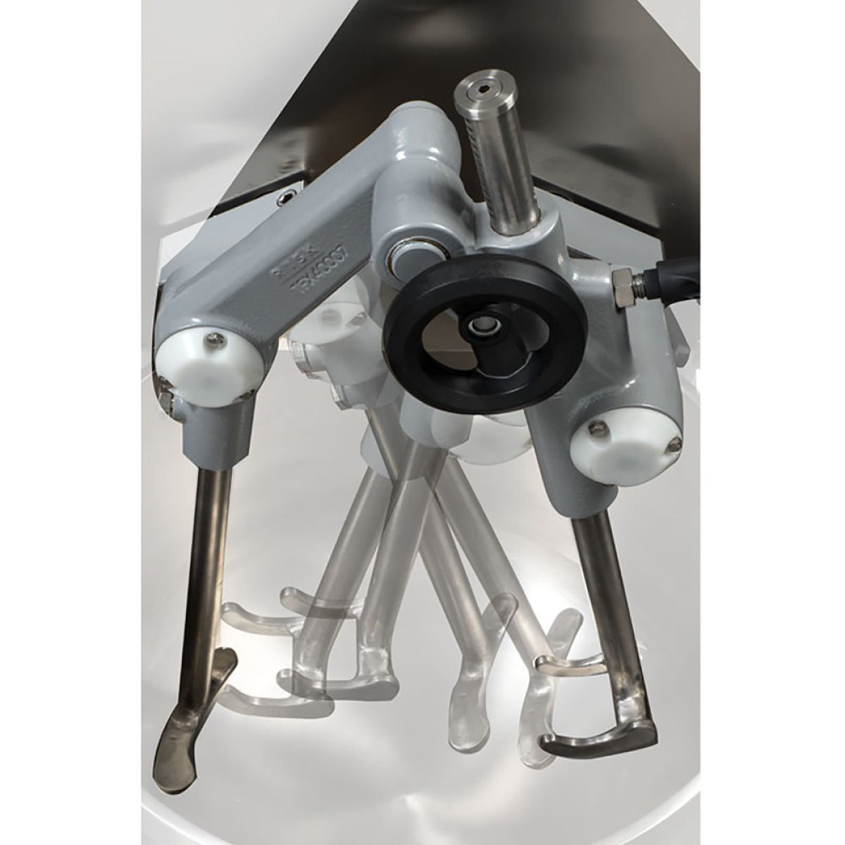 Image Bakkerstrog met neerklapbare arm, 60 Kg - Variabele snelheid 1