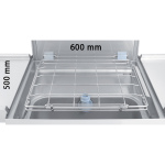 Image Vaat- & pottenwasser met kap, mand 600x500 mm + waterverzachter in continu + damp condensor-recuperator 1