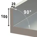 Image RVS spoeltafel ECO met 2 kuipen en rechts druipvlak, zonder onderblad 1