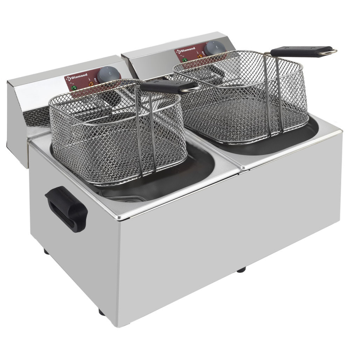 Image Elektrische friteuse tafelmodel 2x 7 liter 1
