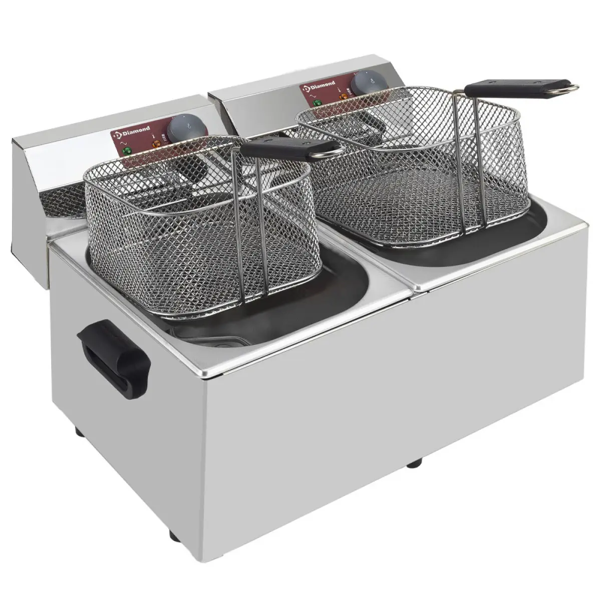 Image Elektrische friteuse tafelmodel 2x 7 liter 1