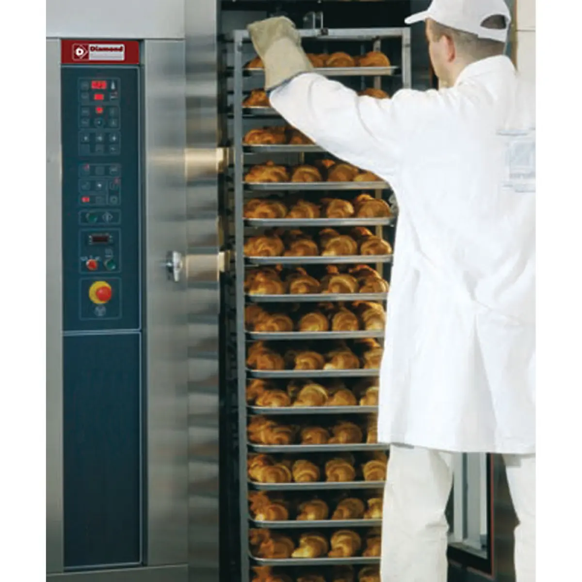 Image Oven voor bakkerij en banketbakkerij, ronddraaiend, 15 of 18 Niv.(600x800 mm) 1