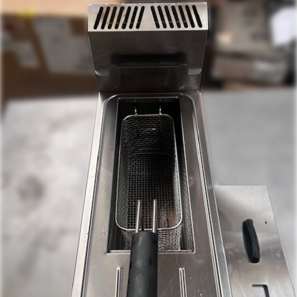 Image Gas friteuse 1 kuip 8 Lit. - TOP- 1