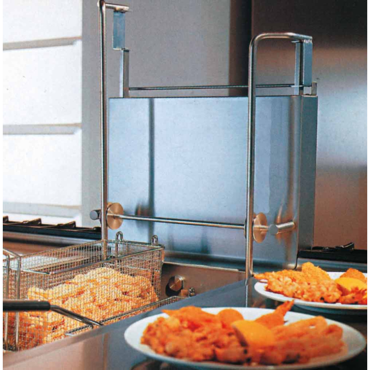 Image Gasfriteuse 1 kuip in "Y"vorm 23 liter, op meubel, "DIGIT" 3