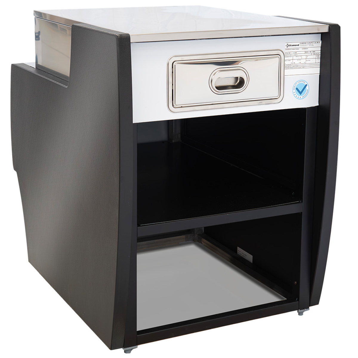 Image Kassa-sectie 1000 mm - ZWART 1