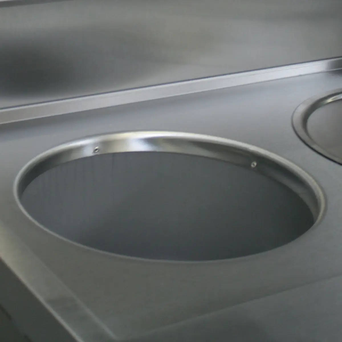 Image Friteuse op gas HEAVY DUTY, 2 ronde kuipen, mechanisch 1