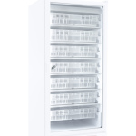 Image Statische vrieskast, glazen deur, 525 liter, GN2/1+600x400, wit 1