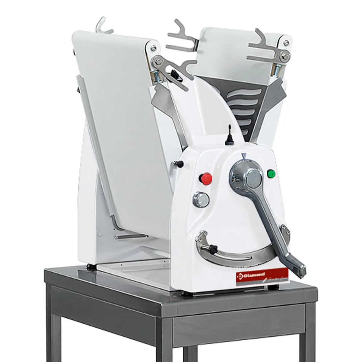 Image Band-uitroller, tafelmodel, 500x1000 mm - Variabele snelheid 1