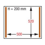 Image Vacuummachine, kamer 500x520xh200 mm - 63 m3/h LCD 1