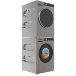 Image Droogkast 8 kg "inox-Titanuim", met afvoer 1