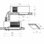 Image Plafond koelgroep T° -15°-25° 1