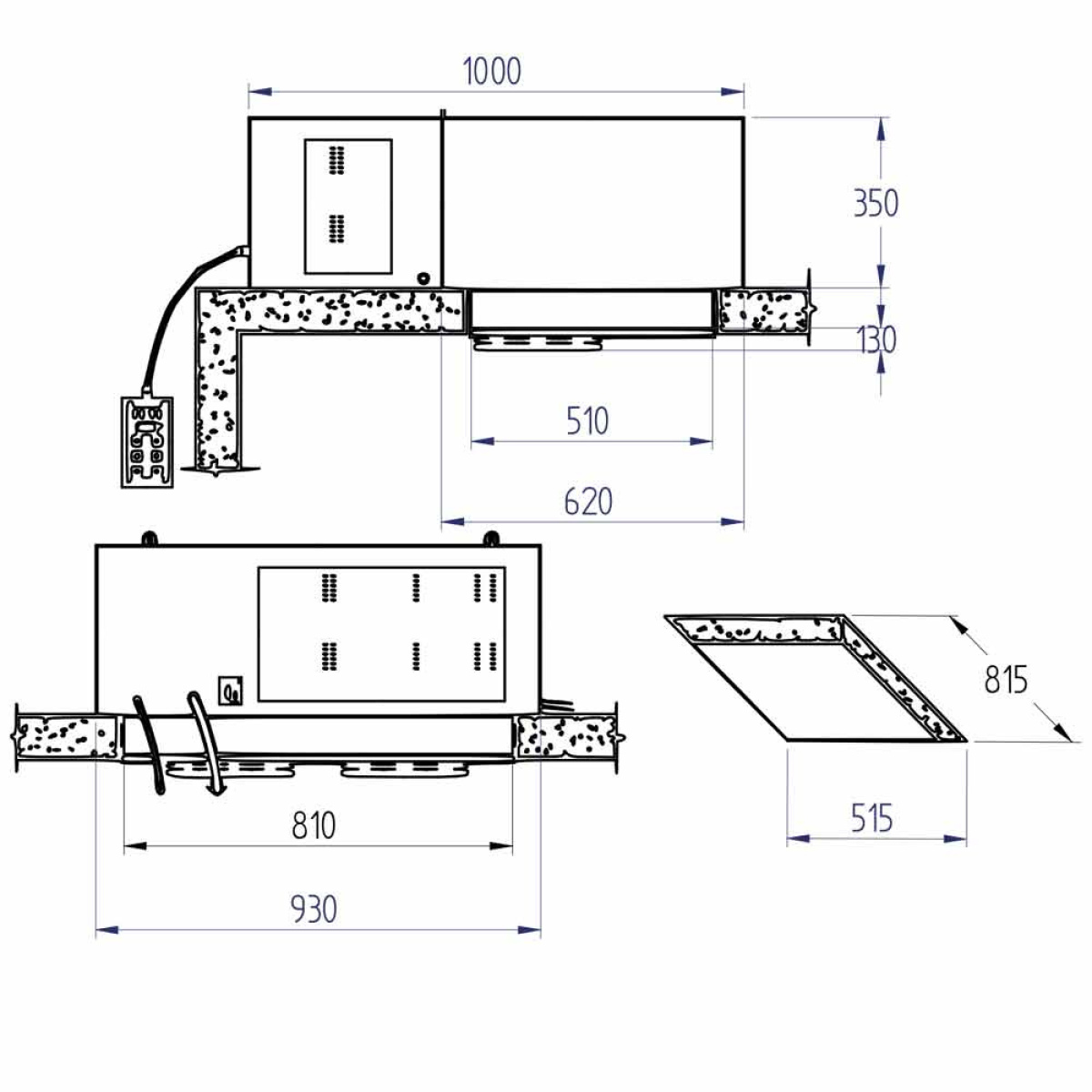 Image Plafond koelgroep T° -5°+5° 1