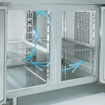 Image Koeltafel, geventileerd, 3 deuren EN 600x400, gekoelde opzetstructuur GN 10x GN 1/3 1