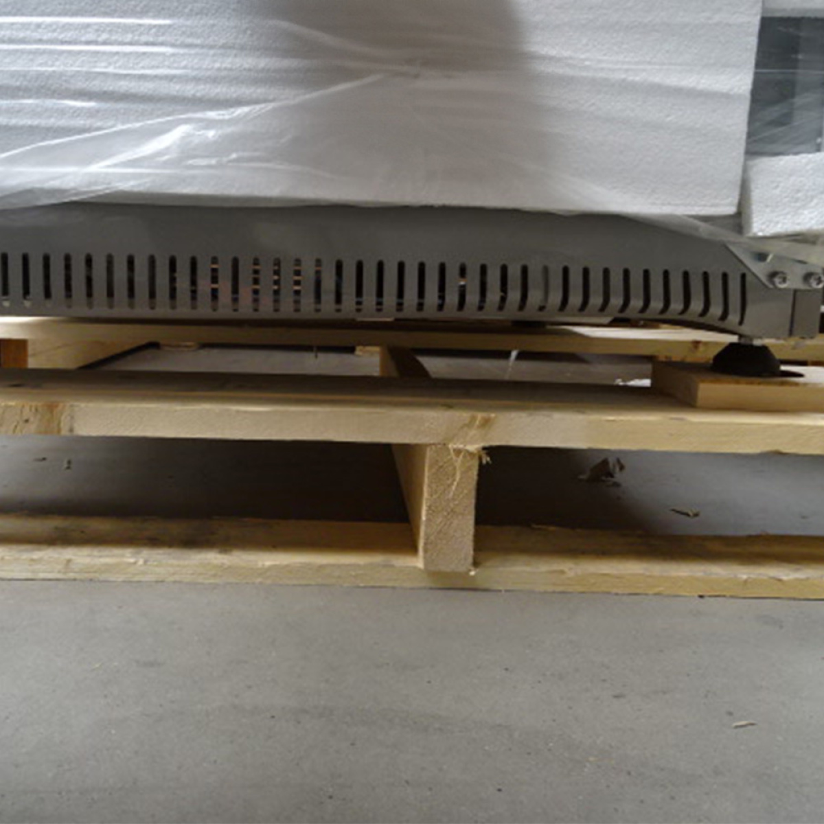 Image Statische diepvrieskast, glazen deur, 600 liter - R.V.S. 1