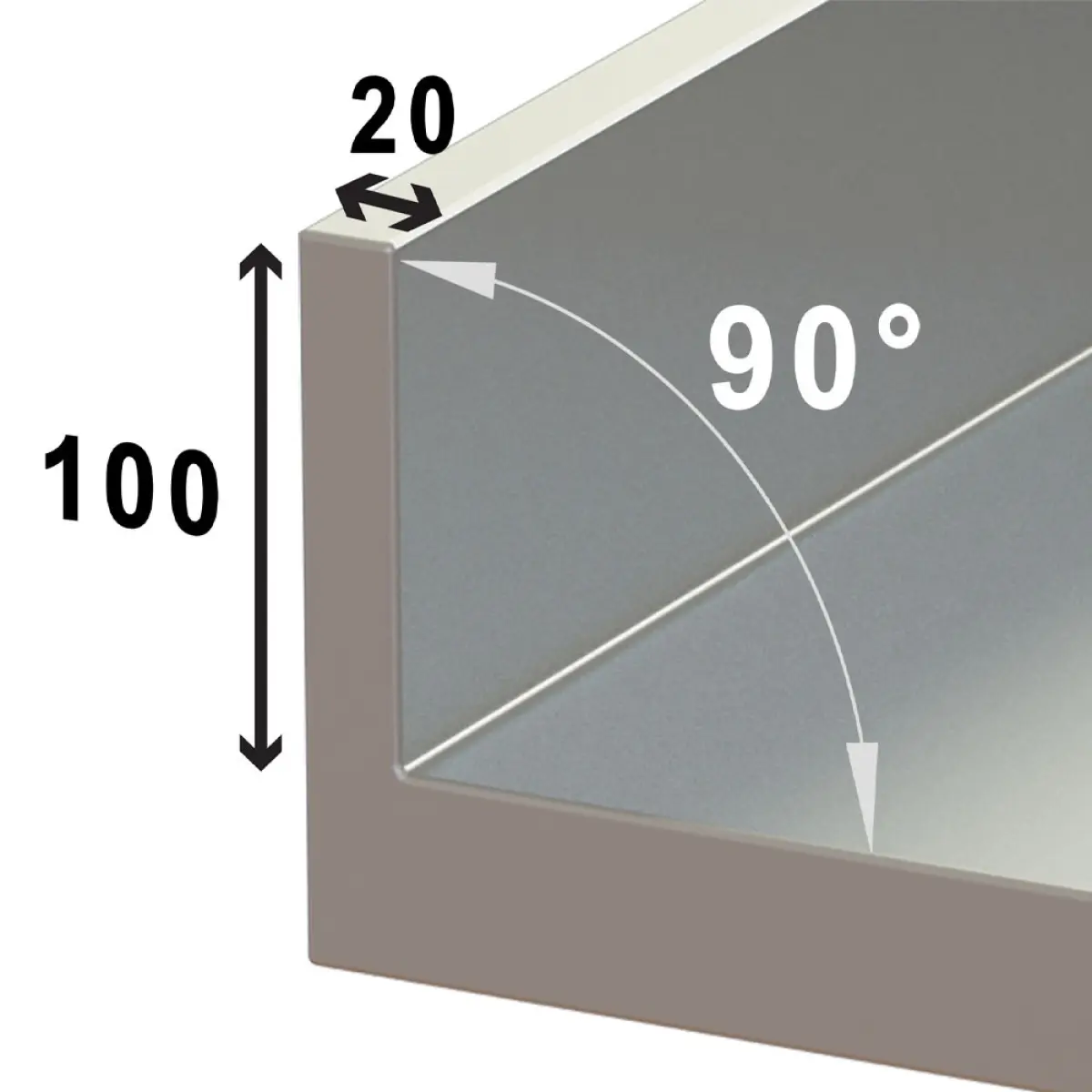 Image Wand werktafel met ondertablet 1