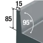 Image Spoeltafel met 2 kuipen en 1 druipvlak 1