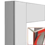 Image Geheel vitrine – Doorgeef - & Deco Wit mat: 1