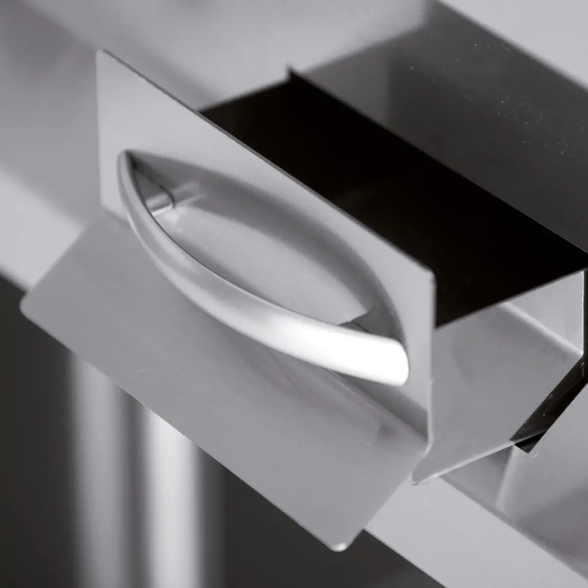 Image Vakke bakplaat op gas, module 1/1, op open kast 1