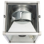 Image Centrifugale ventilator "gescheiden luchtstroom" met geïsoleerde omkasting 1