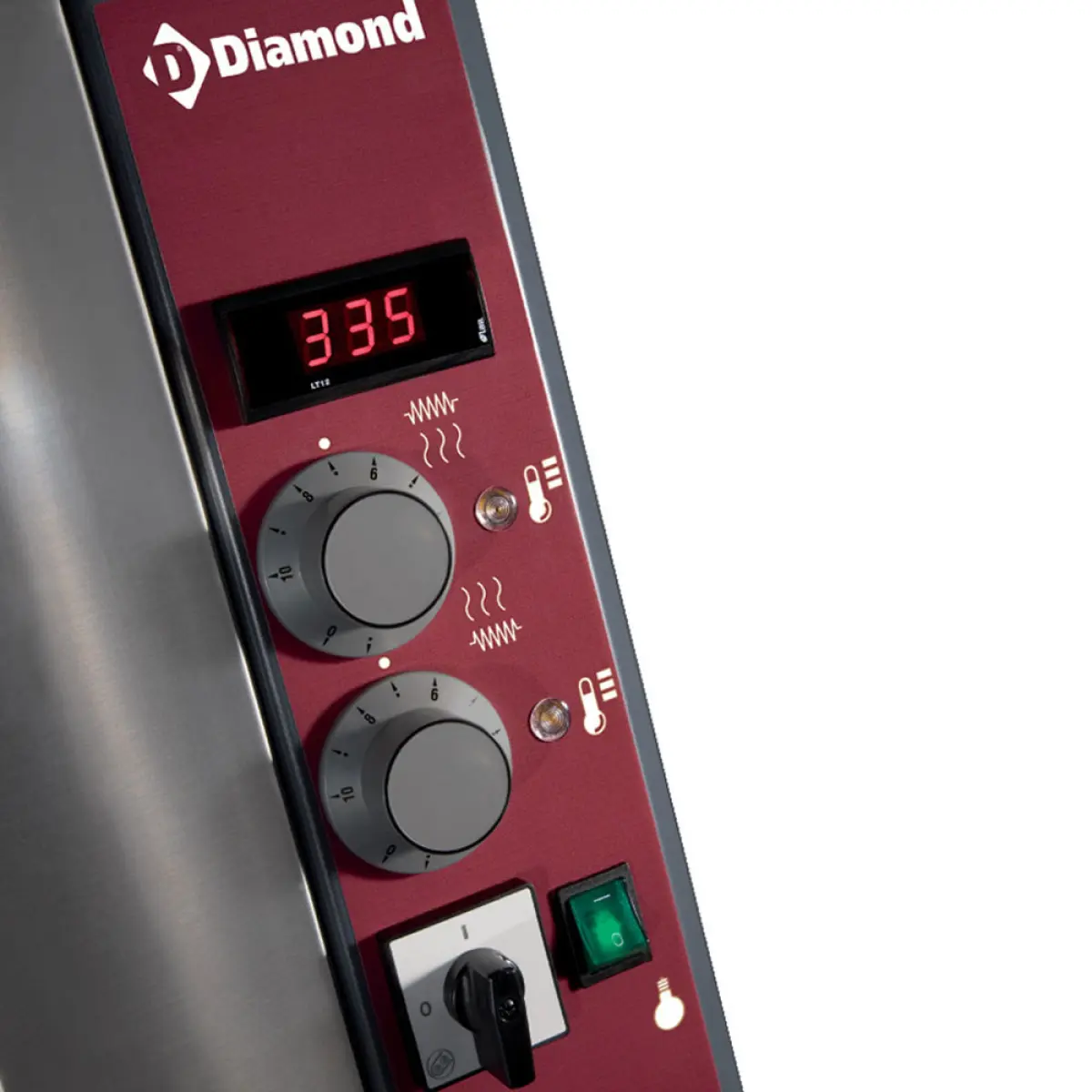 Image Elektrische pizza-oven, 2x 9 pizza's Ø 350 mm 2