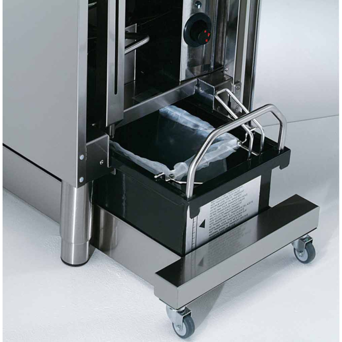 Image Elektrische friteuse 1 kuip in "Y"vorm 23 liter, op meubel, "DIGIT" 2
