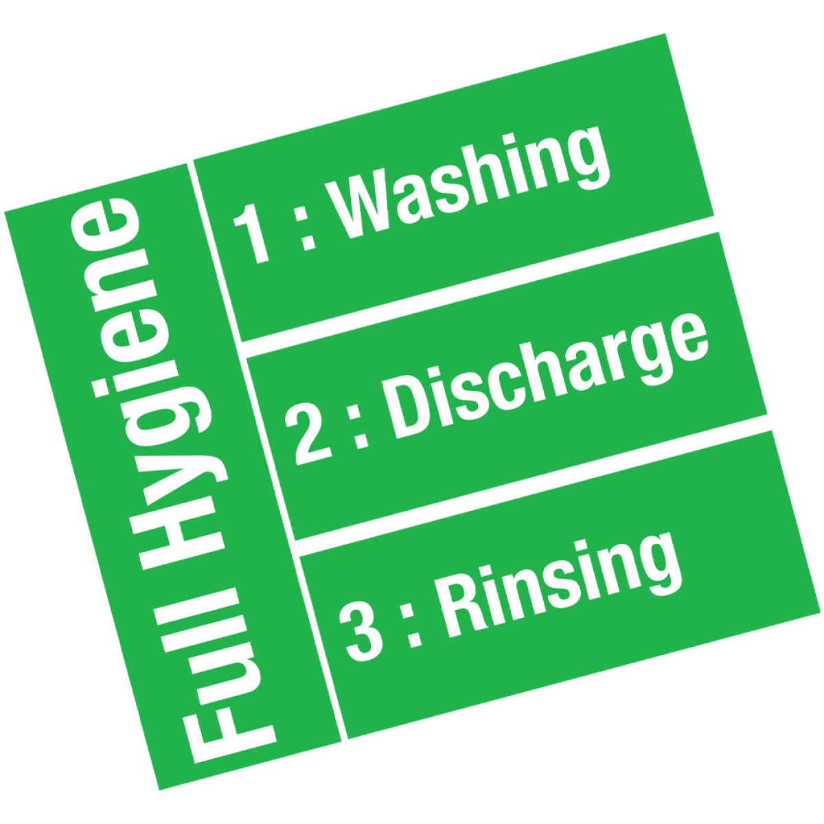 Image Kapvaatwasser mand 500x500 mm "Full Hygiene" 2