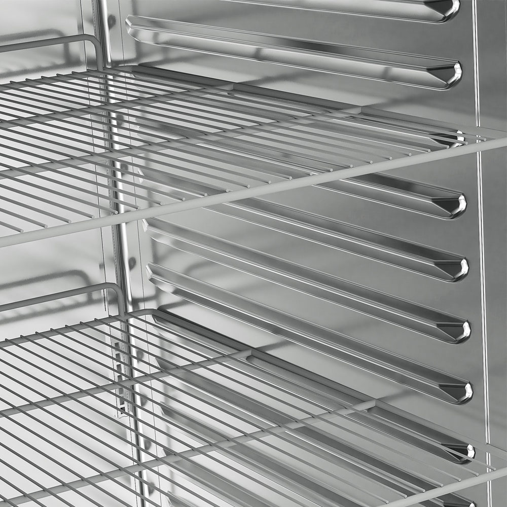 Image Koelkast geventileerd 1400 liter, 2 deuren GN 2/1, op wielen 2