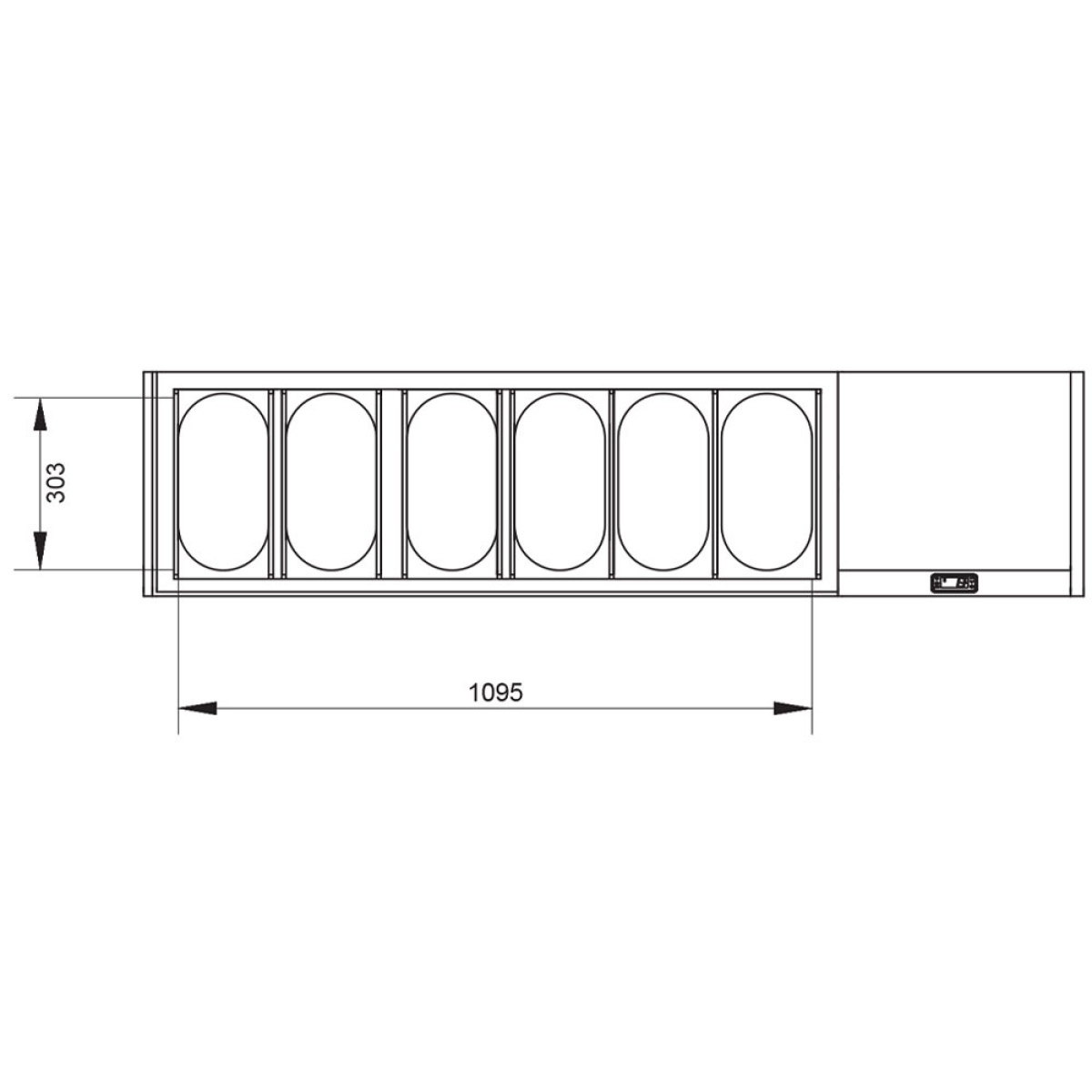 Image Geheel Koelkast tafel & gekoelde structuur : 2