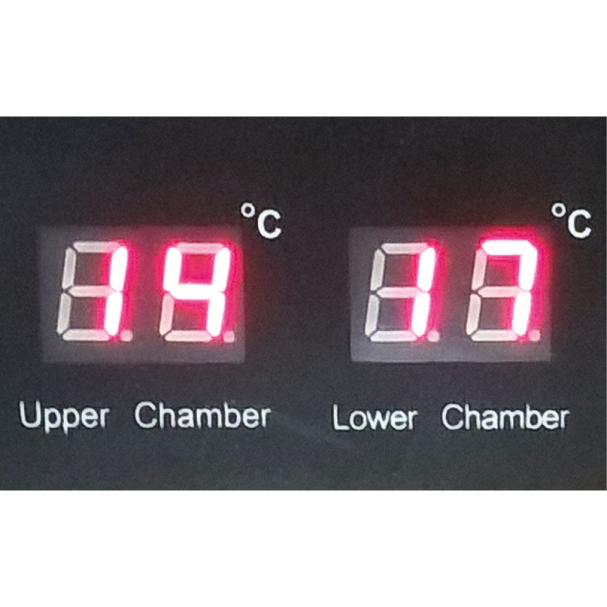 Image Wijnkast vitrine, geventileerd, 160 Lt., 2 T°, BLACK 2