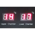 Image Wijnkast vitrine, geventileerd, 160 Lt., 2 T°, BLACK 2
