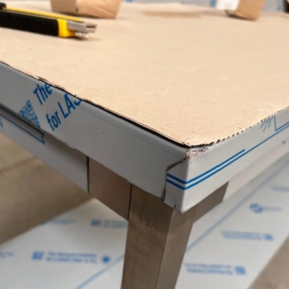 Image Werktafel met onderblad + achterrand 2