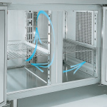 Image Wand diepvriestafel, geventileerd, 4 deuren EN 600x400, 760 liter (zonder groep) 2