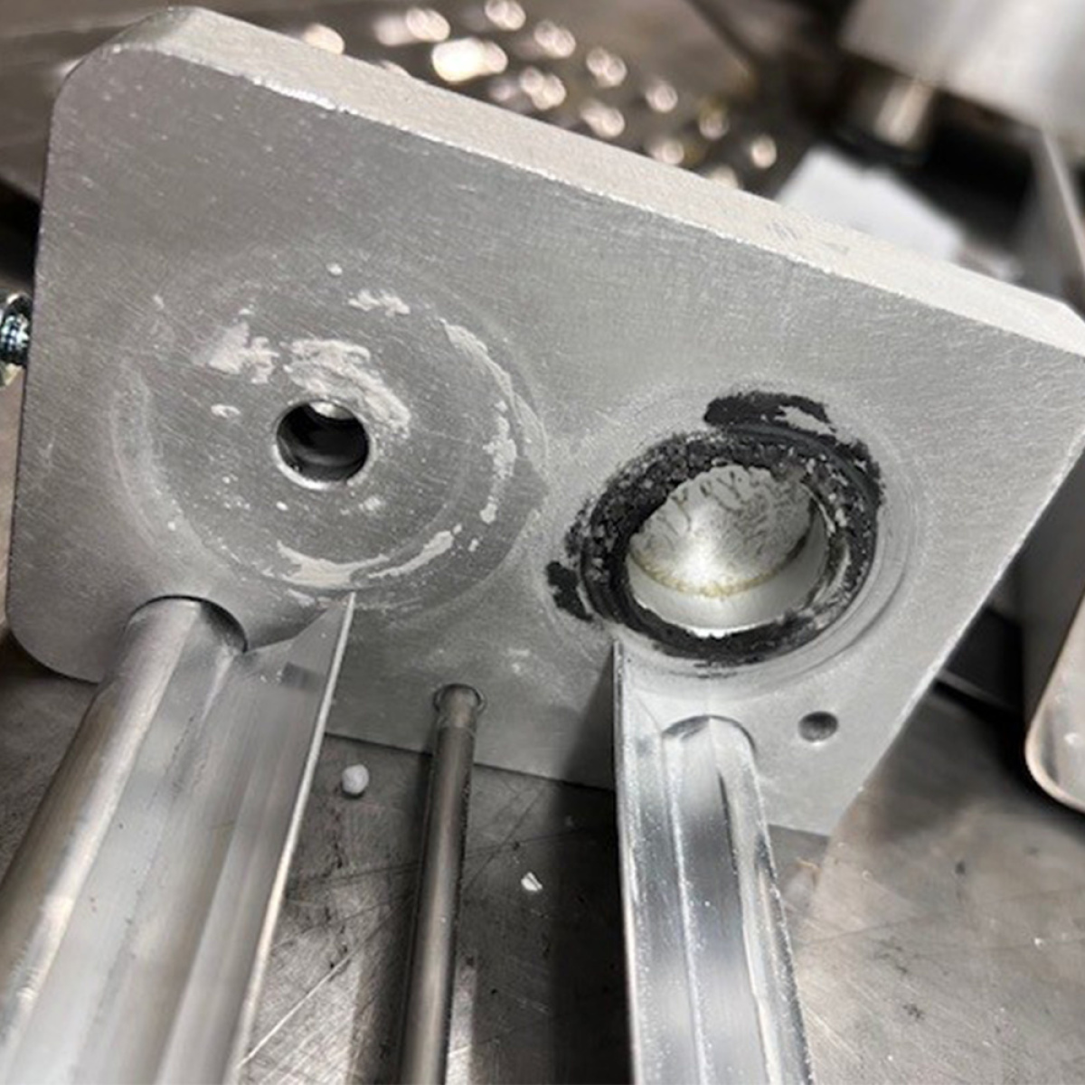 Image Pizzaroller Ø 320 mm, 2 rollen, in R.V.S. 2