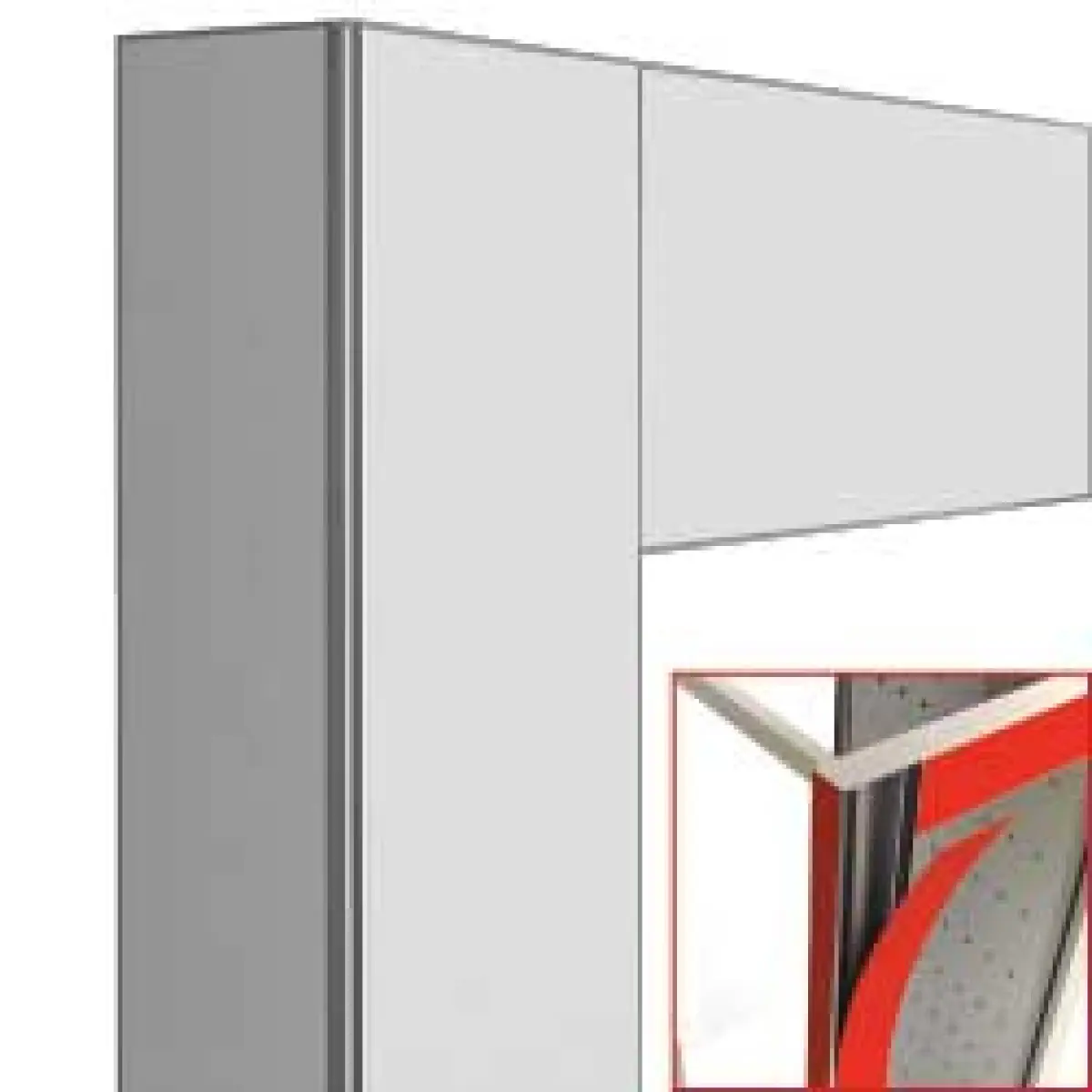 Image Geheel vitrine – Doorgeef - & Deco Wit mat: 2