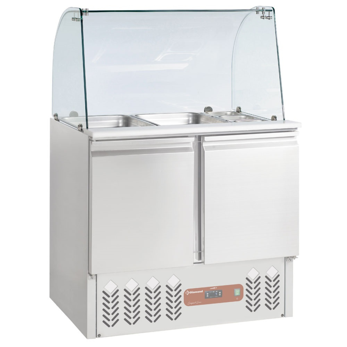 Image Geheel saladette & Kit gebogen glas : 2