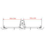 Image Band-uitroller, tafelmodel, 500x700 mm 3