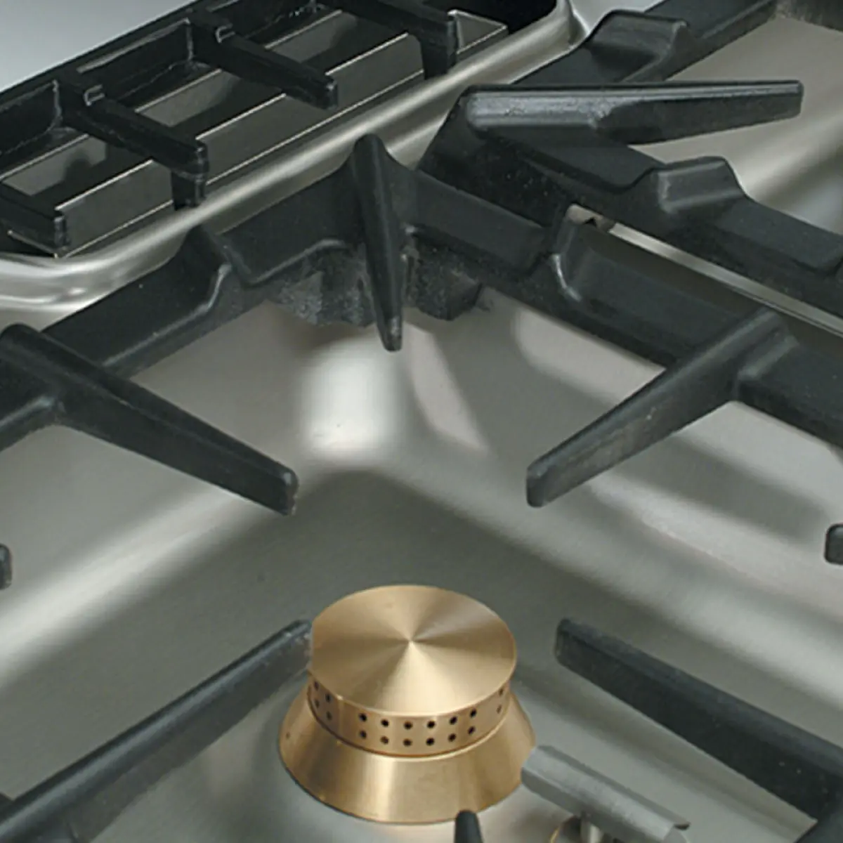 Image Fornuis samengesteld uit: 6 branders & open kast 3