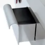 Image Bakplaat gas, 2/3 glad en 1/3 gegroefd "chroom" -Top- 3