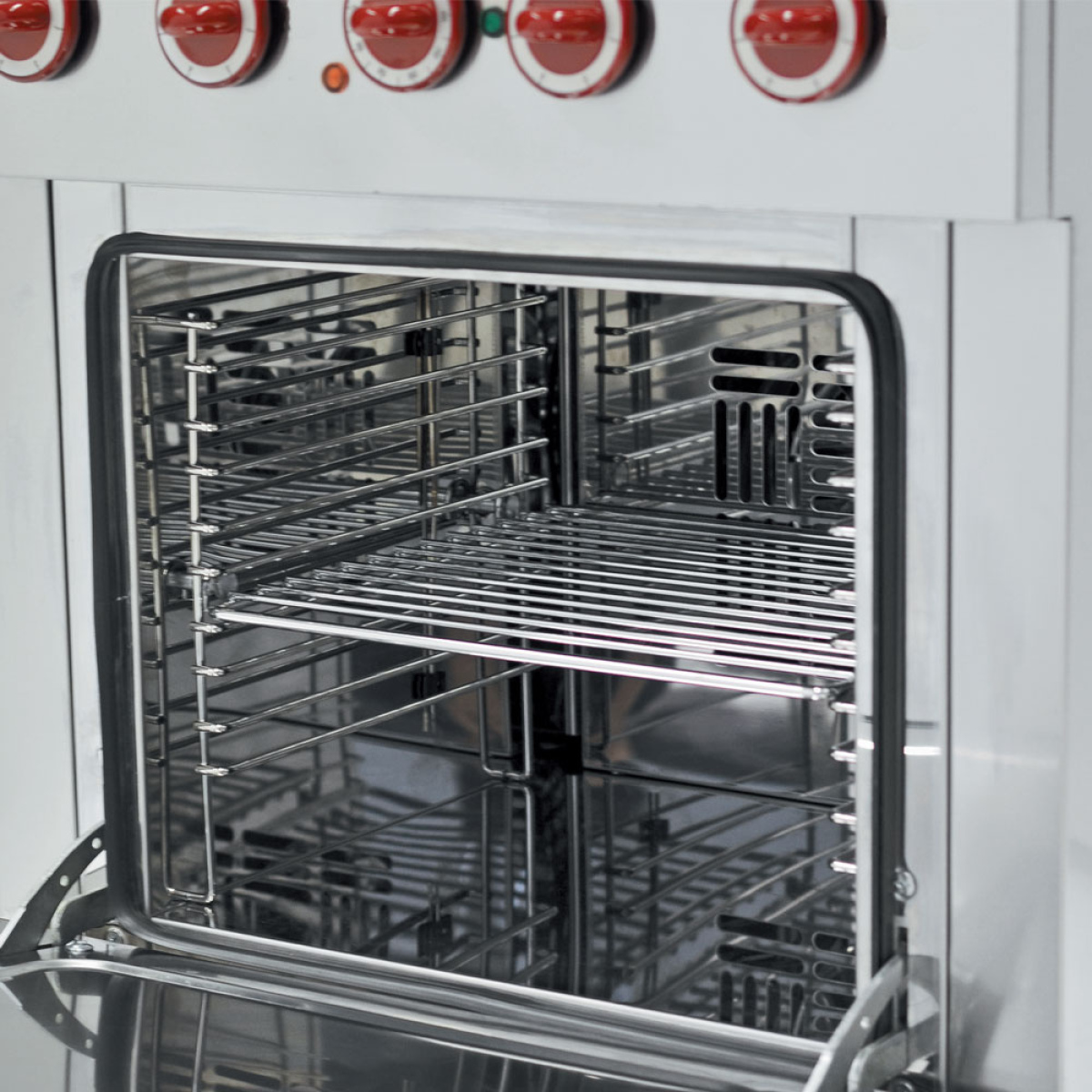 Image Fornuis 4 kookplaten en elektrische convectie-oven GN 2/3 3