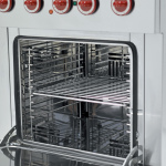 Image Fornuis 4 kookplaten en elektrische convectie-oven GN 2/3 3
