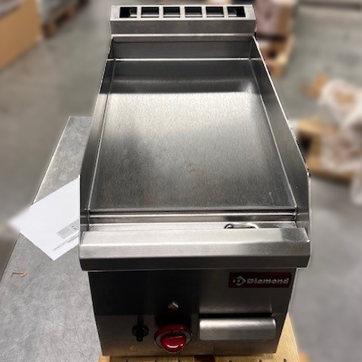 Image Bakplaat op gas met vlakke plaat -Top- 3